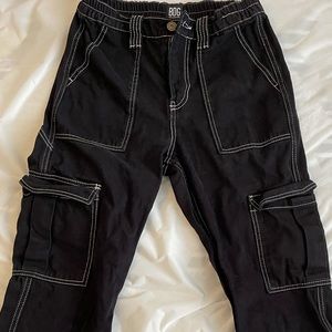 Urban Outfitters BDG skate jean - black denim cargo pants